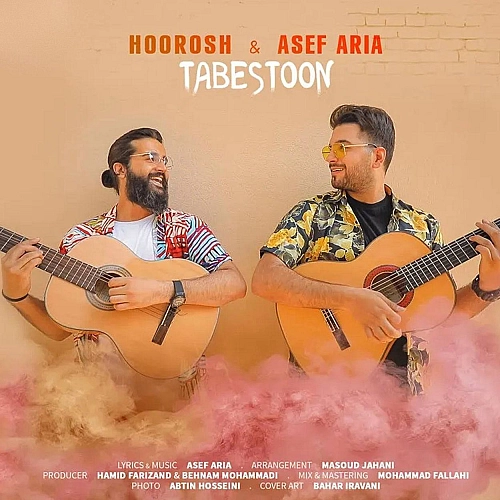 Cover artwork for Tabestoon (ft Asef Aria) by Hoorosh Band